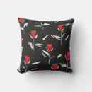 Recherche de fleurs stylisées coussins Motif