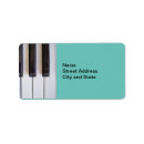 Search for instrument return address labels Piano keys