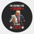 Search for election cat stickers America