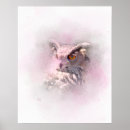 Recherche de hibou à cornes posters Faune