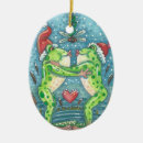 Search for santa frog christmas decor Funny