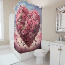 Search for valentines day shower curtains Flower