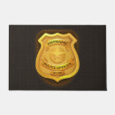 Search for for law office doormats Police officer