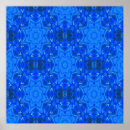 Recherche de flocon de neige abstrait art Bleu