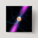 Recherche de cosmologie badges Bleu