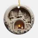 Search for fireplace ornaments Xmas