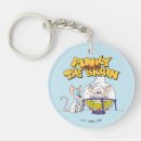 Search for funny brain keychains Laboratory mice cartoon