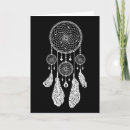 Recherche de dreamcatcher vœux cartes Noir