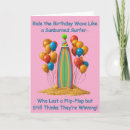 Search for surfing birthday cards Surfer life