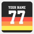 Search for black yellow red stickers Stripes