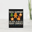 Search for funny tech christmas cards To delete