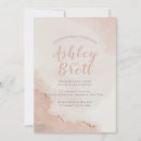 Search for rose engagement party invitations Dusty pink