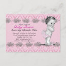 Recherche de victorian baby shower invitations Rose