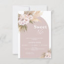 Search for bohemian sweet 16 invitations Pampas grass