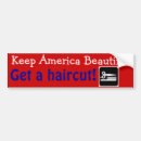 Search for stylistic bumper stickers Hair