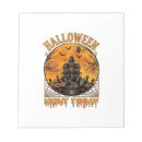 Search for halloween notepads Trick