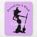 Search for magic spell mousepads Witchy