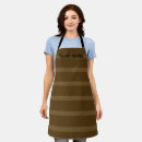 Search for brown stripe aprons Geometric