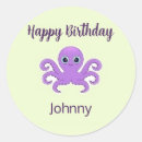 Recherche de anniversaire de poulpe autocollants Nautique