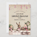 Search for mad hatter bridal shower invitations Bride