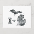 Search for heart postcards White