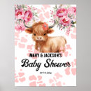 Search for highland cow posters Baby shower
