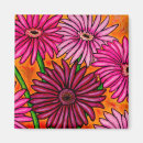 Search for gerber daisies magnets Gerbera