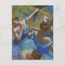 Recherche de danseurs bleus cartes postales Impressionniste