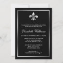 Search for black and silver bridal shower invitations Classic