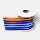 Search for orange and navy ribbon Stripes