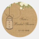Search for mason jar bridal shower stickers Roses