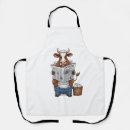 Search for funny farm aprons Cow