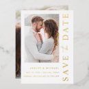 Search for gold wedding save the dates Engagement photo