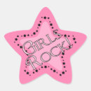 Search for rock girl stickers Pink