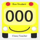 Recherche de autobus à autocollants Professeur
