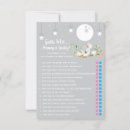 Recherche de games baby shower invitations Deviner qui