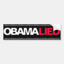Search for obama lied bumper stickers Change