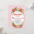 Recherche de berry sweet baby girl shower invitations Fille