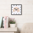 Search for pink glitter clocks Boho