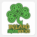 Search for celtic design stickers Shamrock