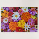 Search for bright colours puzzles Floral