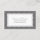 Search for textile design business cards Pattern