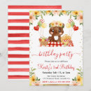 Search for picnic birthday invitations Woodland