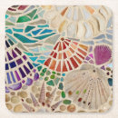 Recherche de coquillage dessous de verres Plage