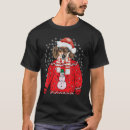 Recherche de noël de teckel tshirts Laid