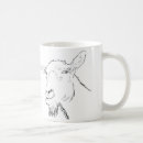 Recherche de dessin de chèvre tasses Drôle