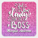 Search for the boss lady stickers Empowerment