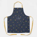 Search for gold stars aprons Whimsical