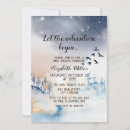 Search for let it snow invitations Watercolor