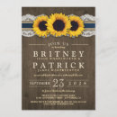 Search for lace rehearsal dinner invitations Sunflower